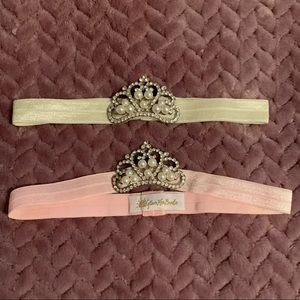 Babygirl crown headband.